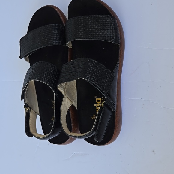 Alegria Bailee Woven Noir Sandal Slip Resistant Summer Shoes Size 38 - Picture 3 of 10